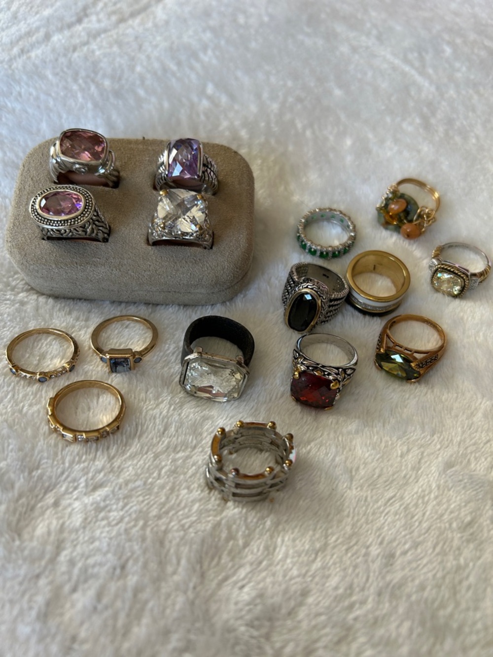 Lot of costume rings